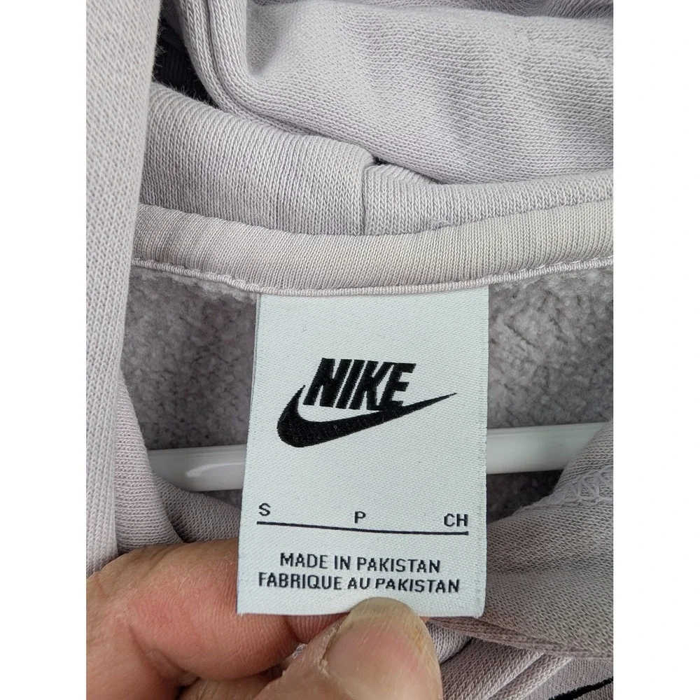 Nike‎ Womens Sportswear Essential Fleece Hoodie Doll Purple Size Small